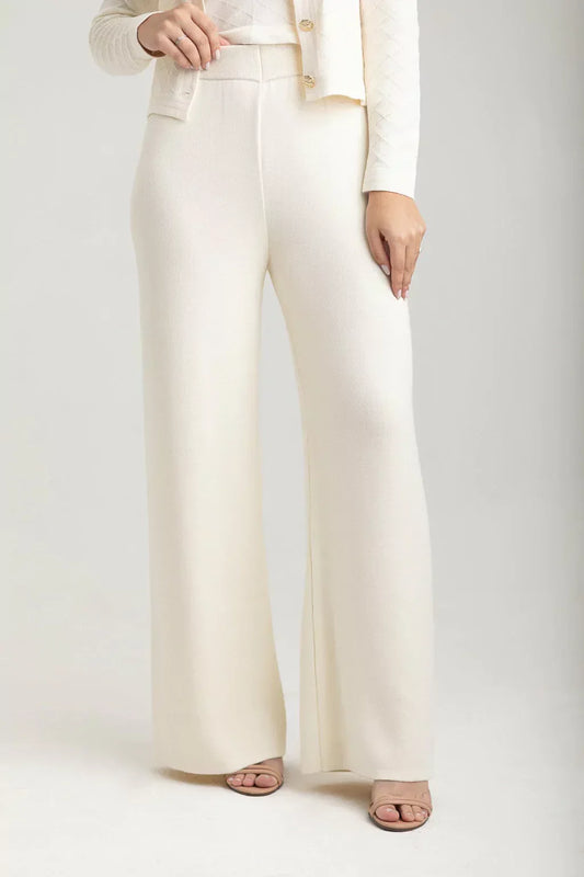 Calça Tricot Pantalona